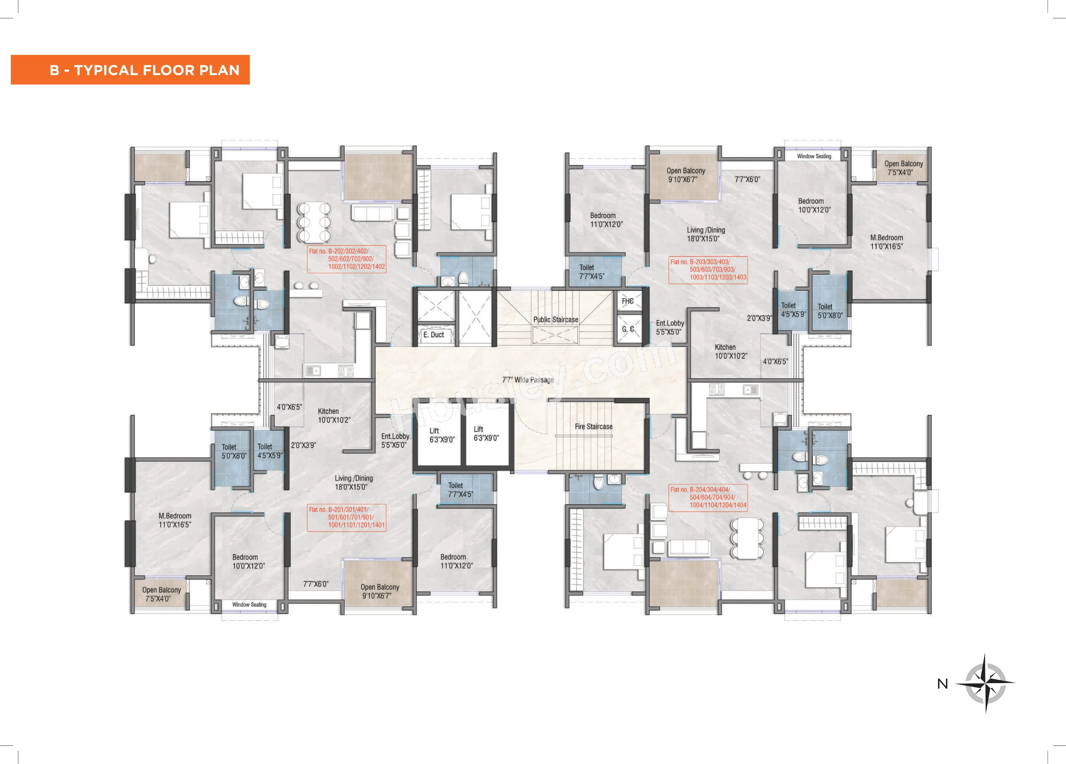 Rohit 108 Avyana Floor plan 5